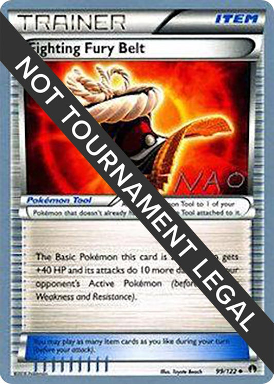 Image for Fighting Fury Belt - 2018 (Naohito Inoue) (99/122) - Pokemon