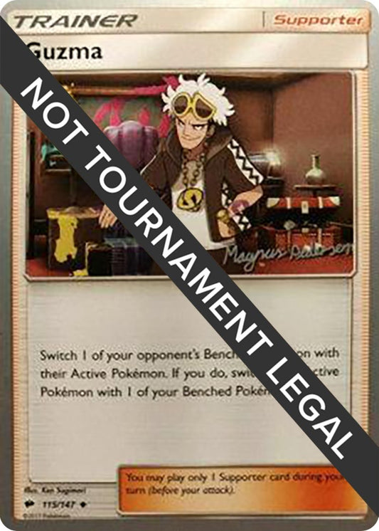 Image for Guzma - 2018 (Magnus Pedersen) (115/147) - Pokemon
