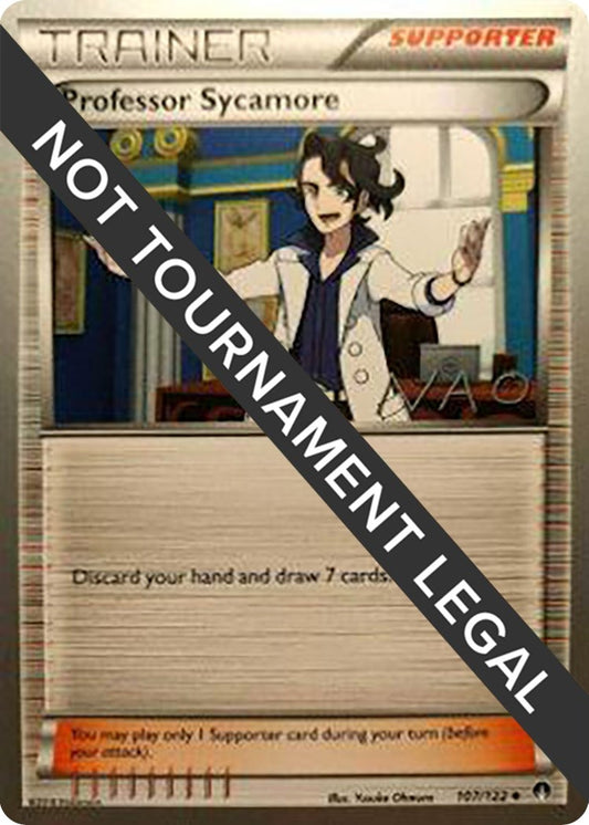 Image for Professor Sycamore - 2018 (Naohito Inoue) (107/122) - Pokemon