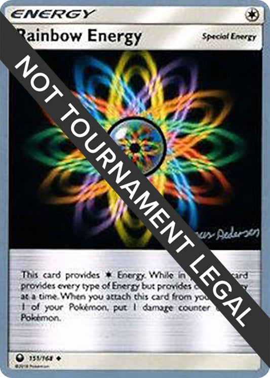 Image for Rainbow Energy - 2018 (Magnus Pedersen) (151/168) - Pokemon