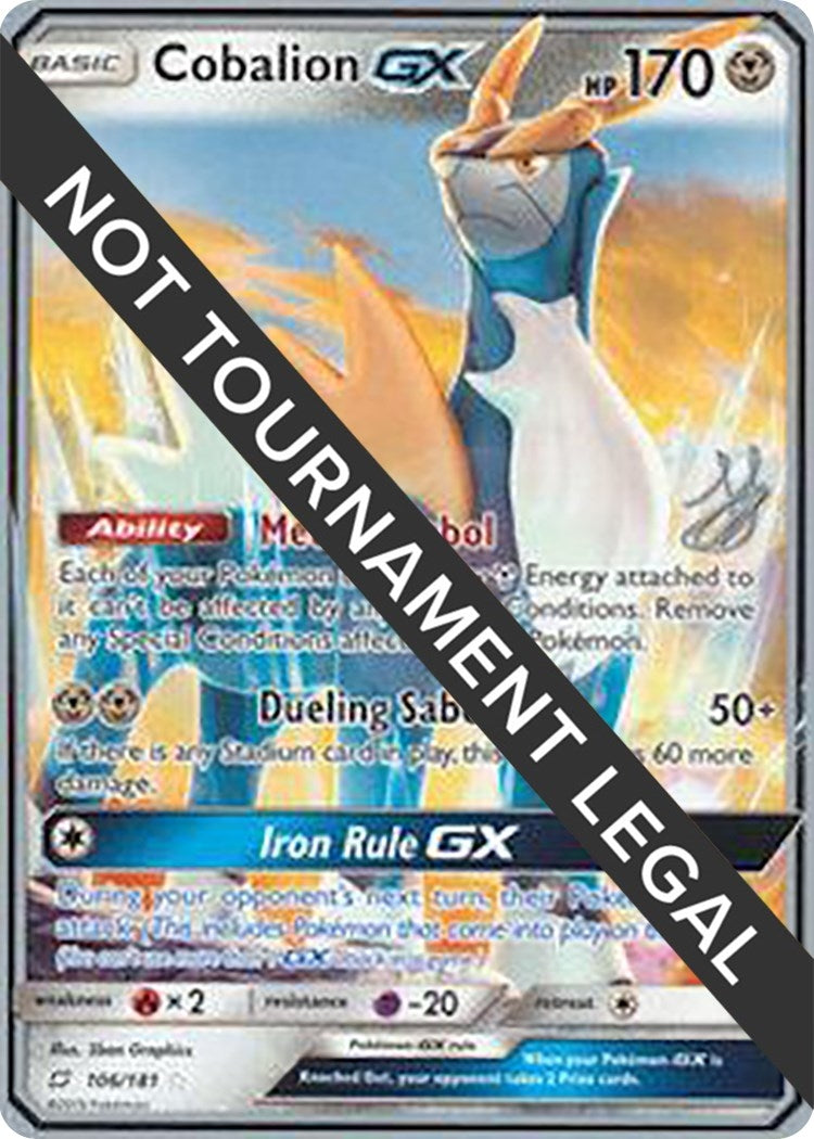 Image for Cobalion GX - 2019 (Henry Brand) (106/181) - Pokemon