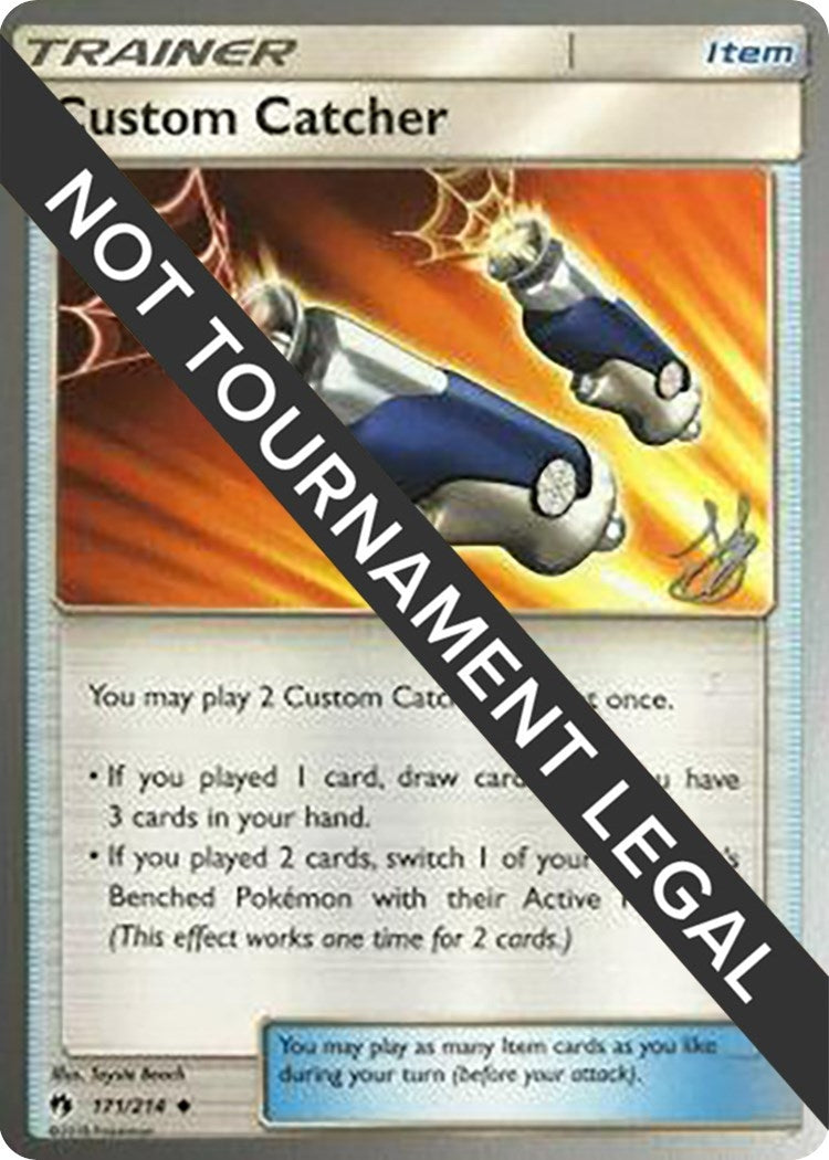Image for Custom Catcher - 2019 (Henry Brand) (171/214) - Pokemon