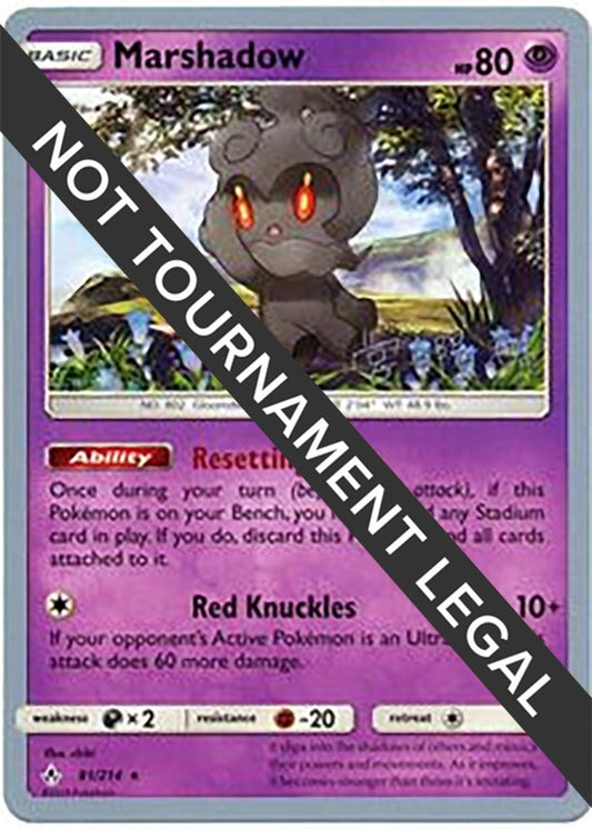 Image for Marshadow - 2019 (Haruki Miyamoto) (81/214) - Pokemon