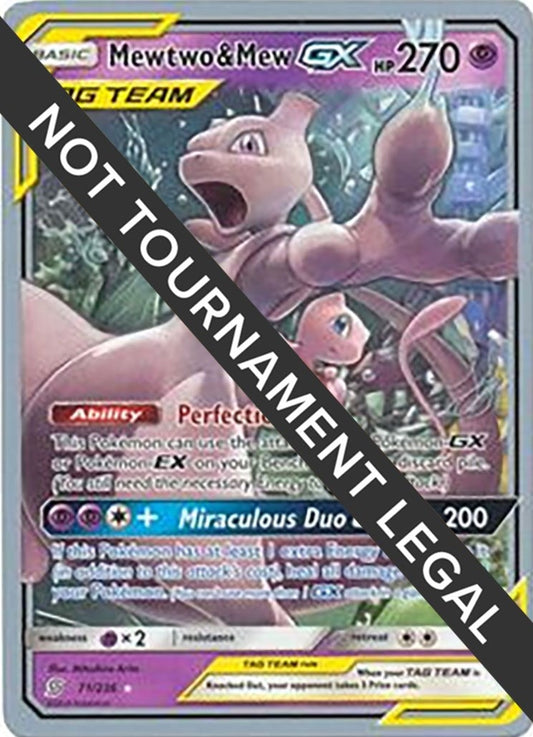 Image for Mewtwo & Mew GX - 2019 (Henry Brand) (71/236) - Pokemon