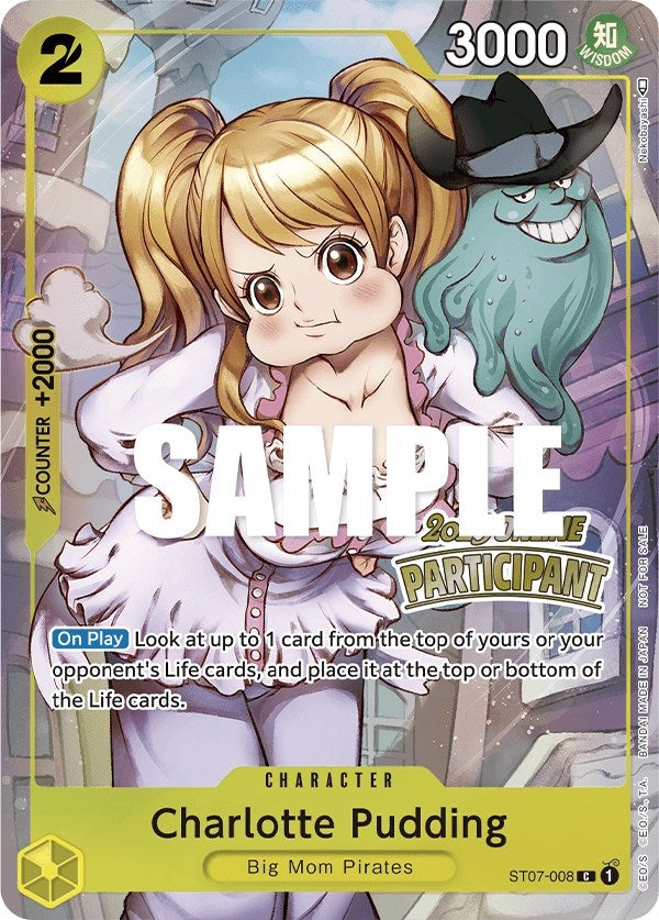 Image for Charlotte Pudding (Online Regional 2023) [Participant] (ST07-008) - One Piece Card Game