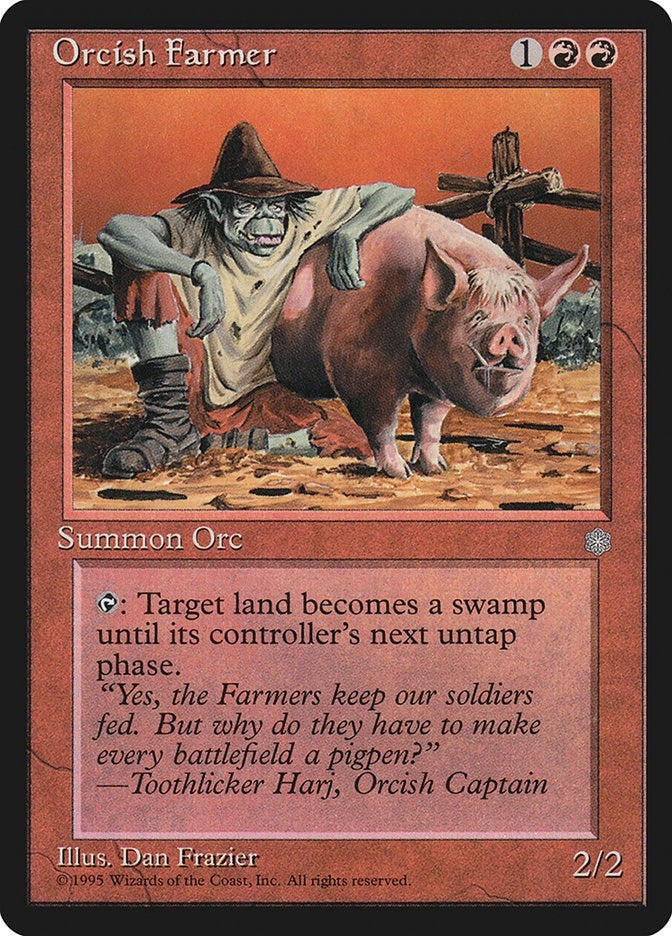 Image for Orcish Farmer (207) - Magic: The Gathering