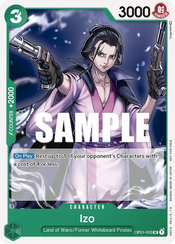 Image for Izo (Tournament Pack Vol. 2) (OP01-033) - One Piece Card Game