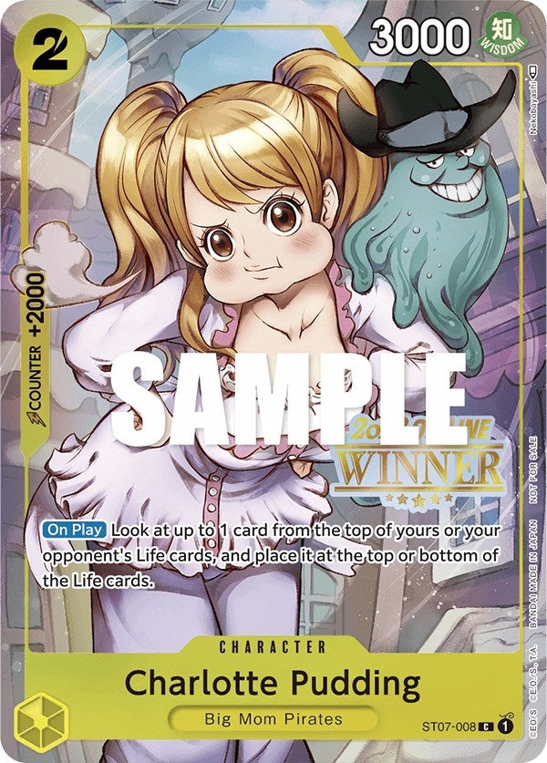 Image for Charlotte Pudding (Offline Regional 2023) [Winner] (ST07-008) - One Piece Card Game