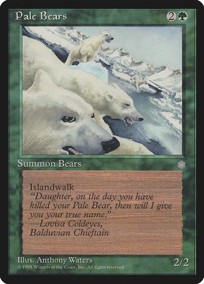 Image for Pale Bears - Magic: The Gathering