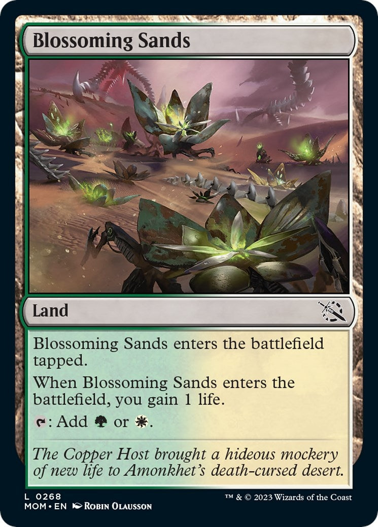 Image for Blossoming Sands (268) - Magic: The Gathering
