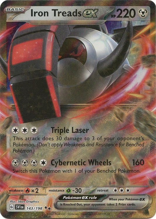 Image for Iron Treads ex (143/198) - Pokemon