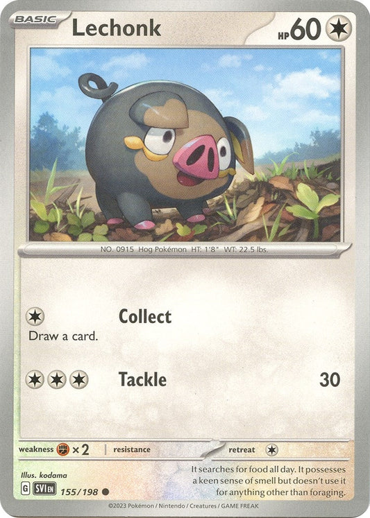 Image for Lechonk (155/198) - Pokemon