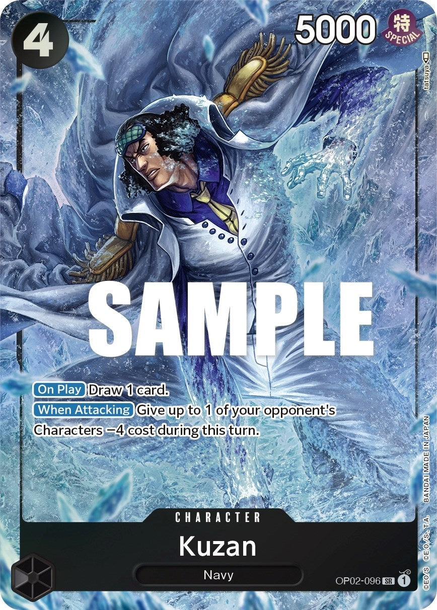 Image for Kuzan (096) (Alternate Art) (OP02-096) - One Piece Card Game