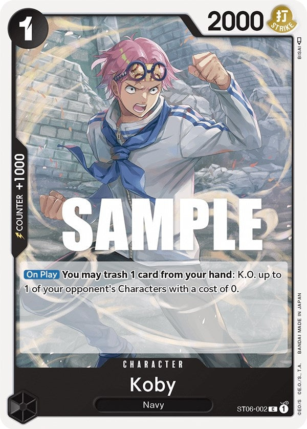 Image for Koby (ST06-002) - One Piece Card Game