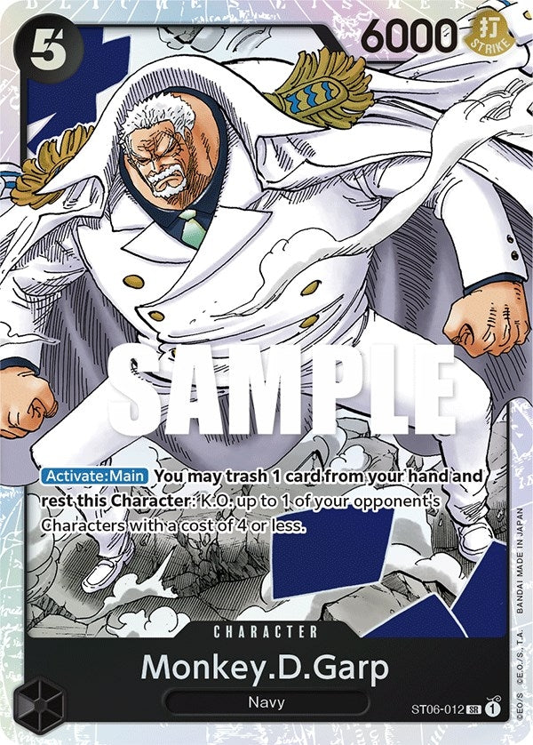 Image for Monkey.D.Garp (ST06-012) - One Piece Card Game