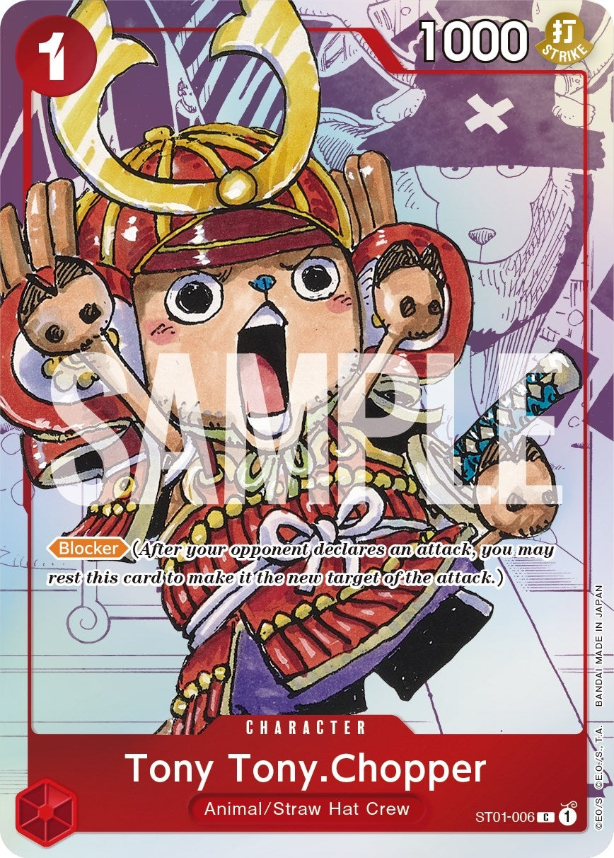 Image for Tony Tony.Chopper - ST01-006 (Alternate Art) (ST01-006) - One Piece Card Game