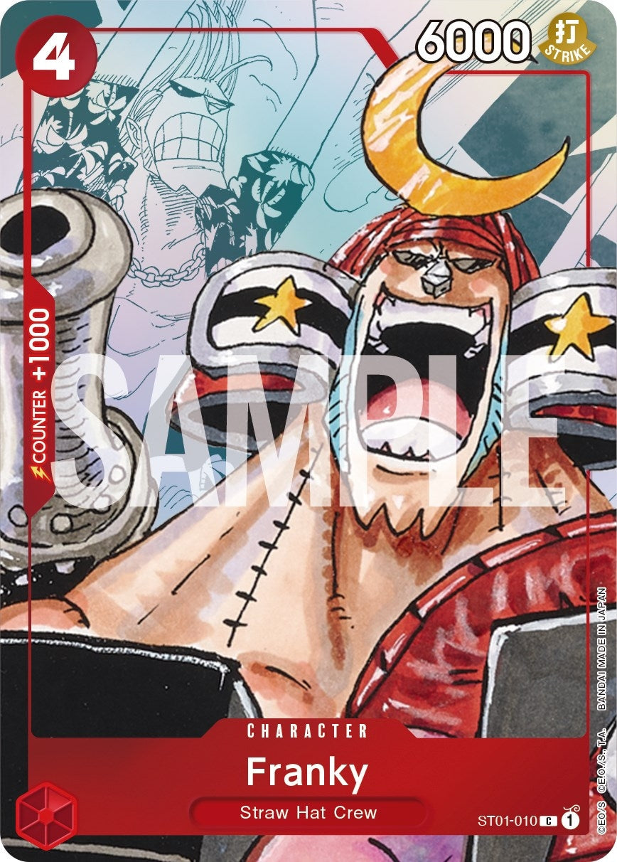 Image for Franky - ST01-010 (Alternate Art) (ST01-010) - One Piece Card Game