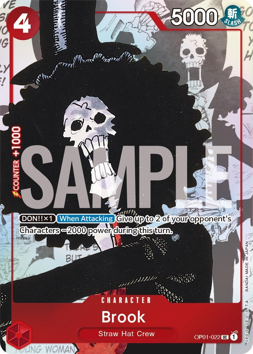 Image for Brook - OP01-022 (Alternate Art) (OP01-022) - One Piece Card Game