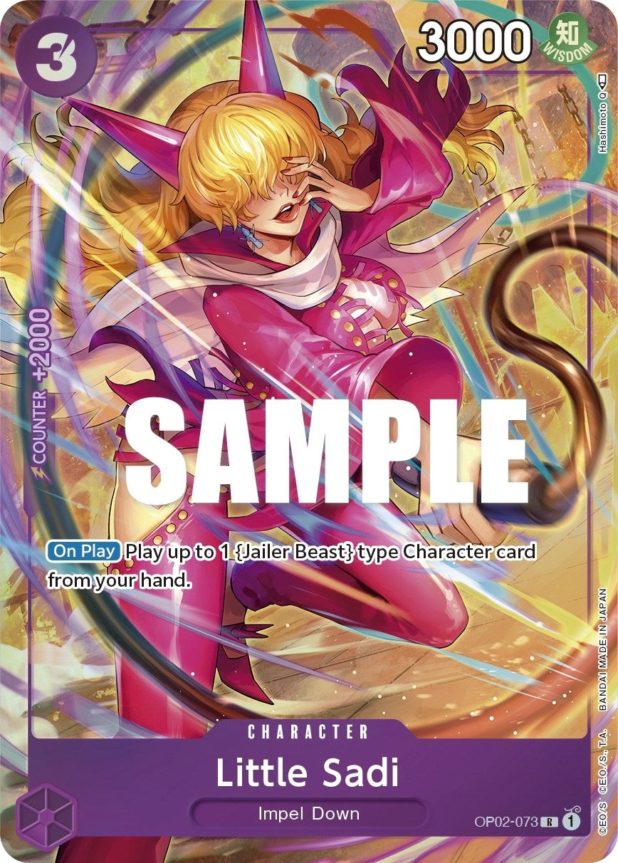 Image for Little Sadi (Alternate Art) (OP02-073) - One Piece Card Game
