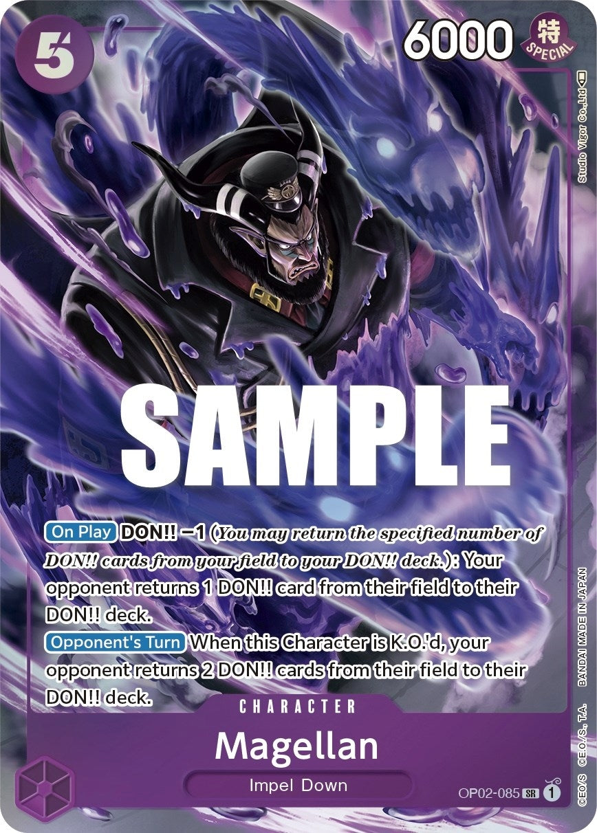 Image for Magellan (085) (Alternate Art) (OP02-085) - One Piece Card Game