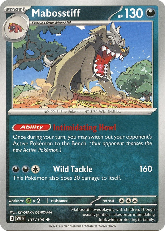 Image for Mabosstiff (137/198) - Pokemon