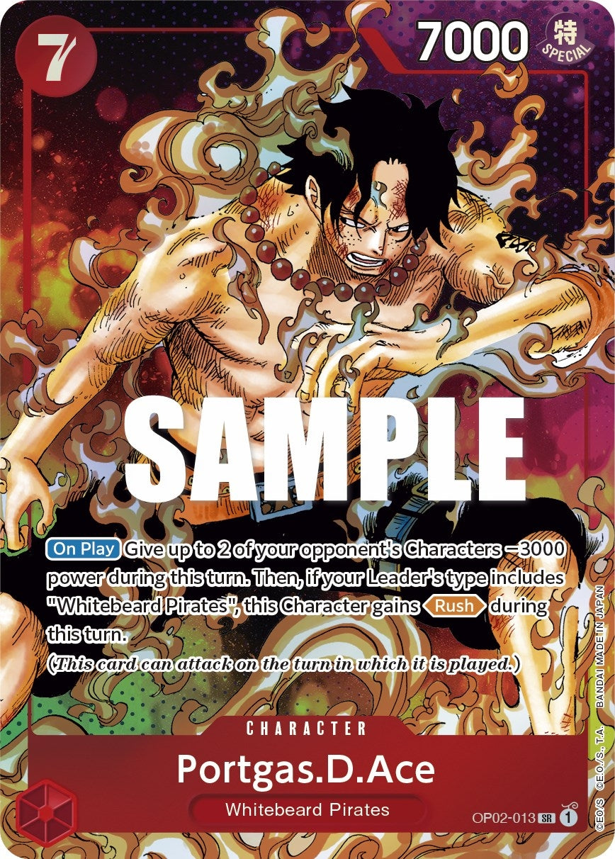 Image for Portgas.D.Ace (Parallel) (OP02-013) - One Piece Card Game