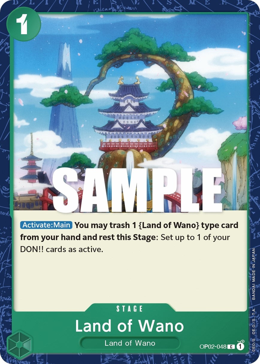 Image for Land of Wano (OP02-048) - One Piece Card Game