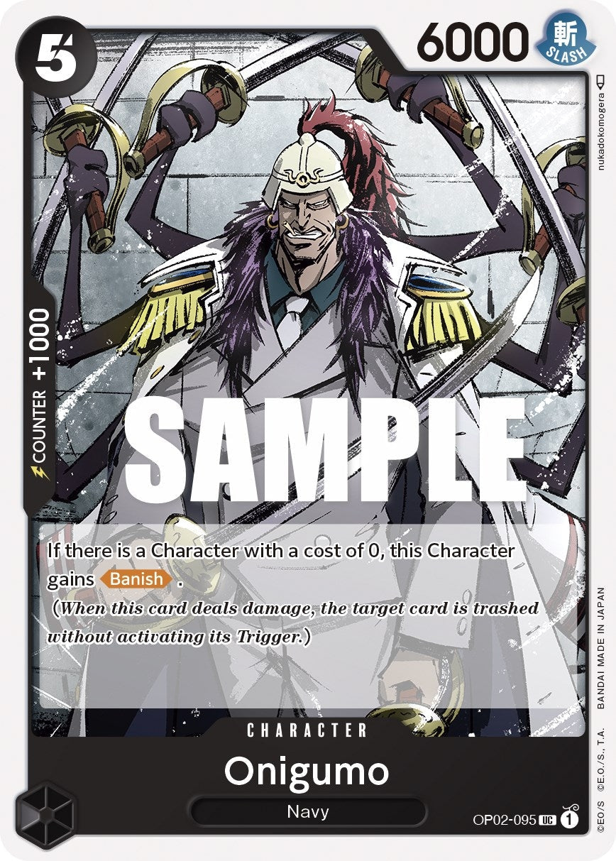 Image for Onigumo (OP02-095) - One Piece Card Game