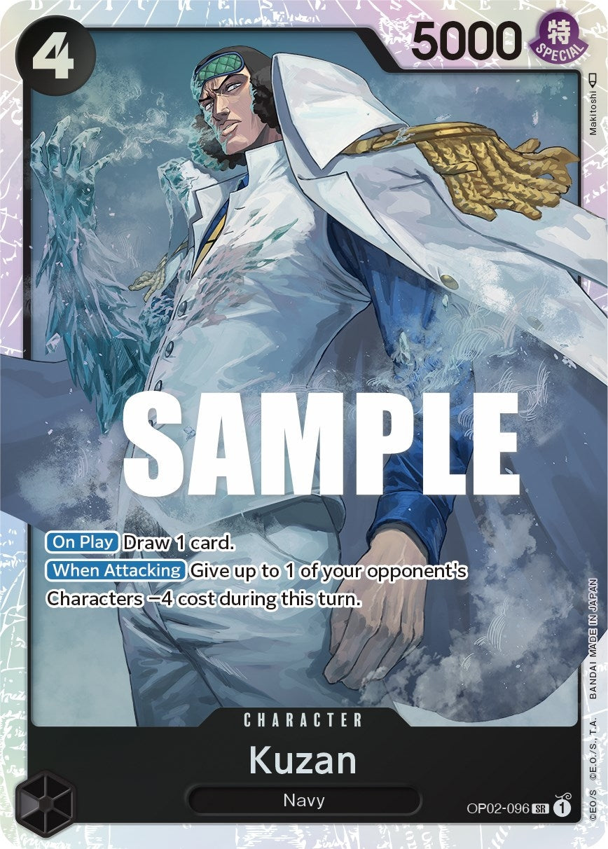 Image for Kuzan (096) (OP02-096) - One Piece Card Game