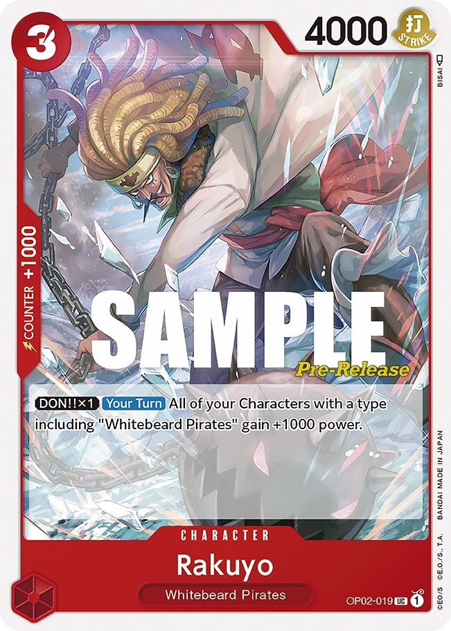 Image for Rakuyo (OP02-019) - One Piece Card Game