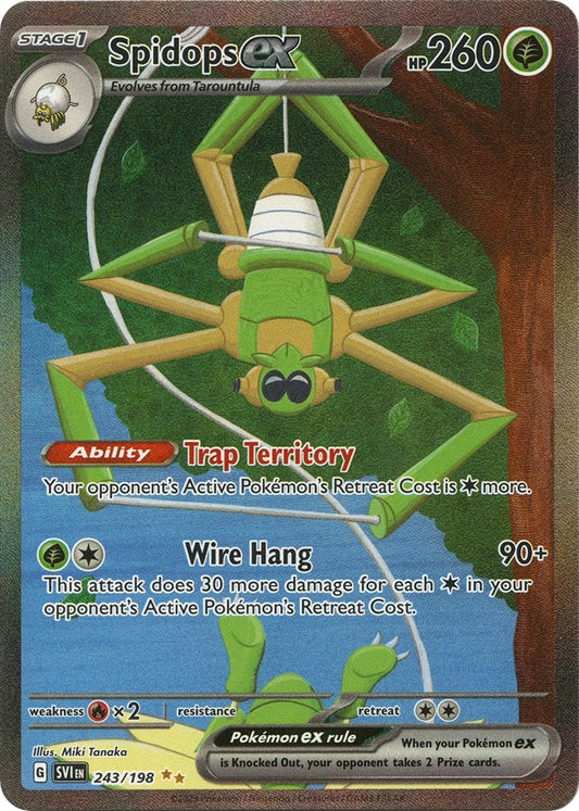 Image for Spidops ex (243/198) - Pokemon