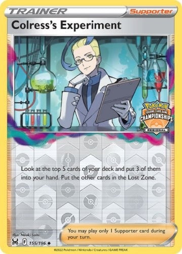 Image for Colress's Experiment (Regional Championships) (155/196) - Pokemon