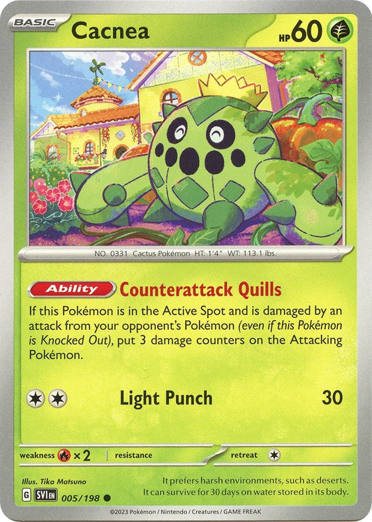 Image for Cacnea (005/198) - Pokemon