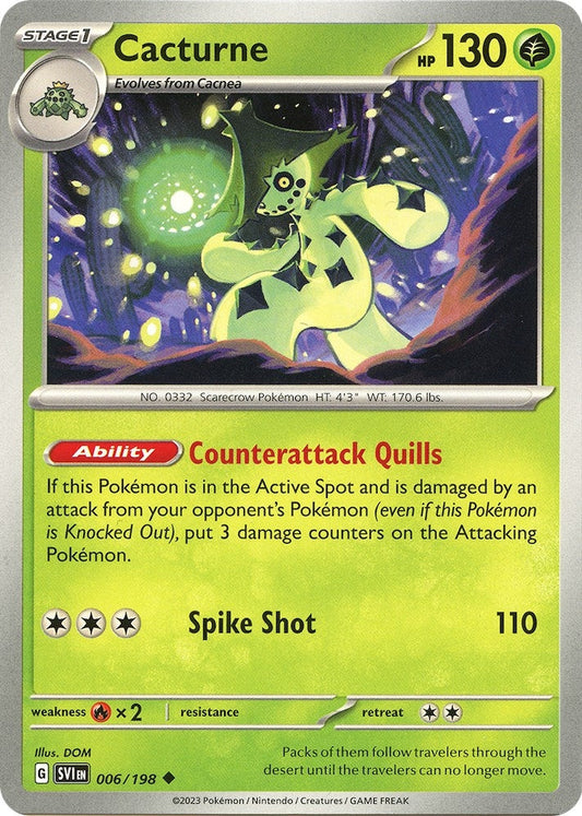 Image for Cacturne (006/198) - Pokemon