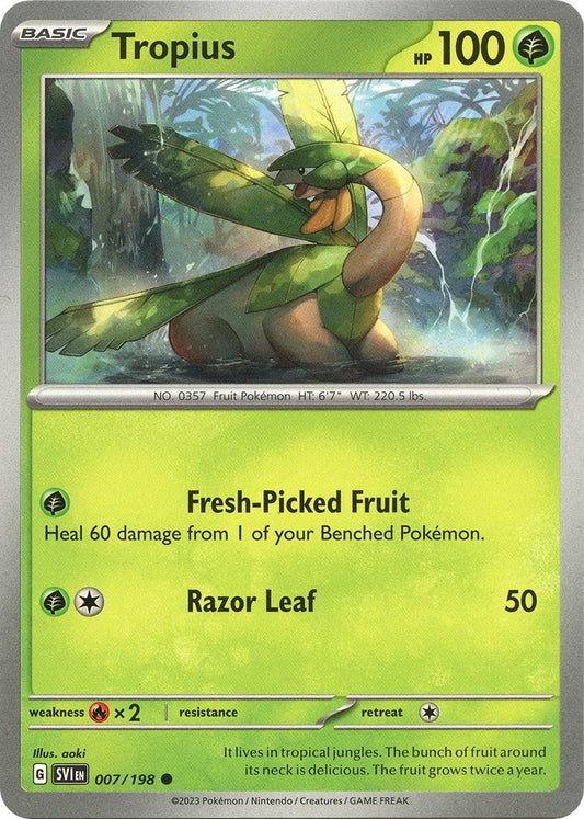Image for Tropius (007/198) - Pokemon