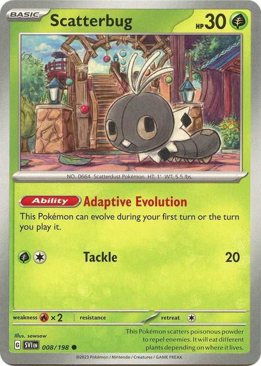 Image for Scatterbug (008/198) - Pokemon