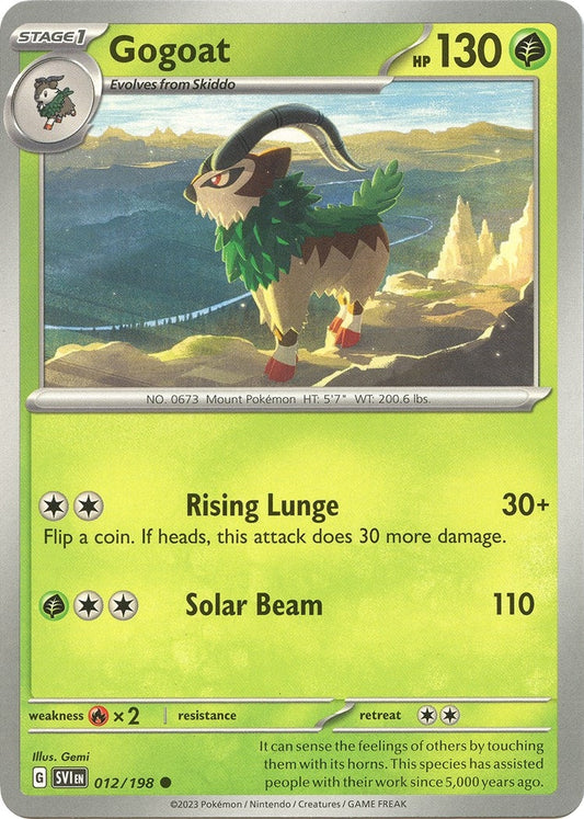 Image for Gogoat (012/198) - Pokemon