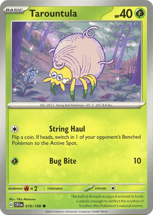 Image for Tarountula (016/198) - Pokemon