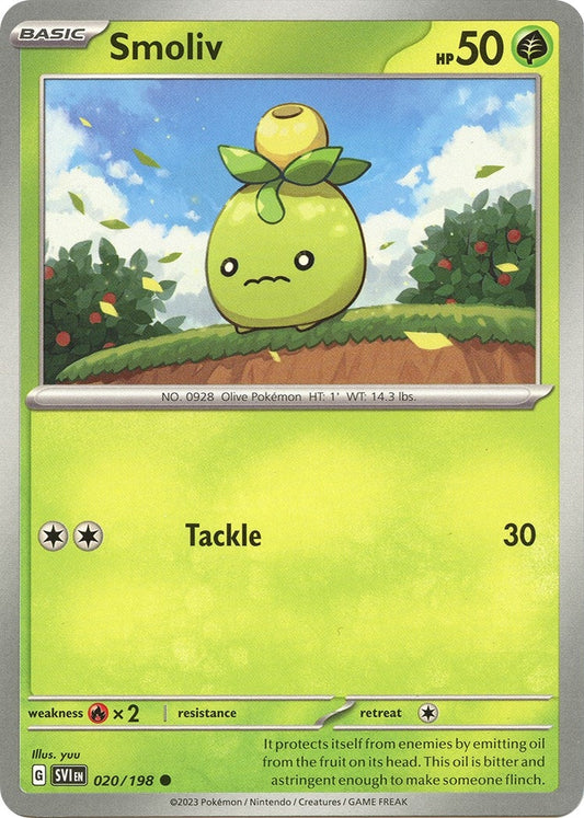Image for Smoliv (020/198) - Pokemon