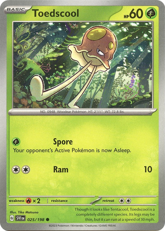 Image for Toedscool (025/198) - Pokemon