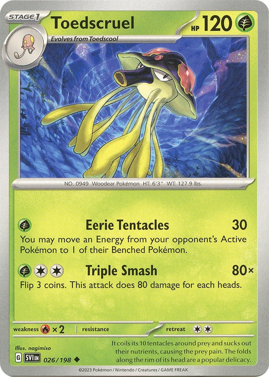 Image for Toedscruel (026/198) - Pokemon