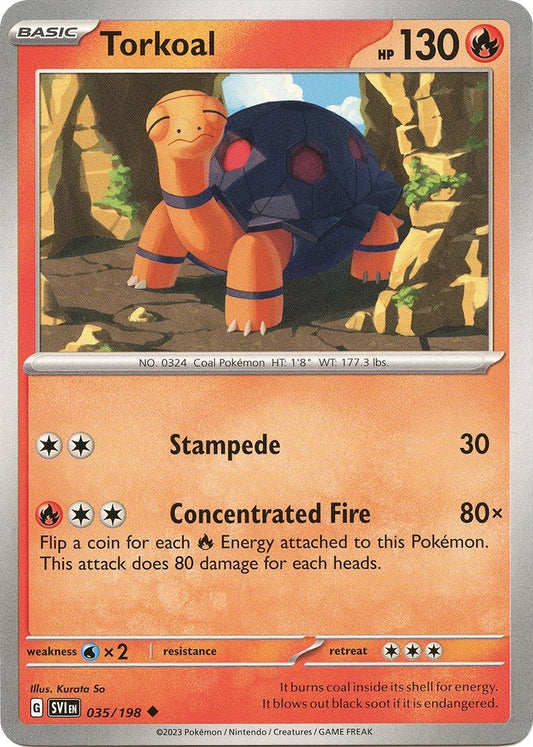 Image for Torkoal (035/198) - Pokemon