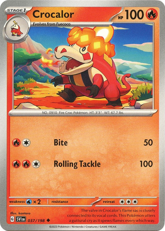 Image for Crocalor (037/198) - Pokemon