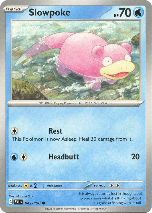 Image for Slowpoke (042/198) - Pokemon