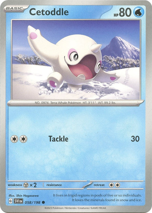 Image for Cetoddle (058/198) - Pokemon