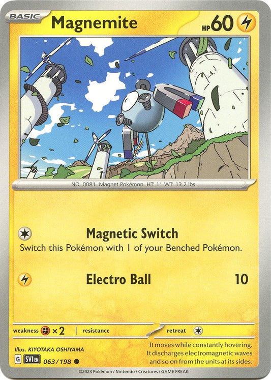 Image for Magnemite (063/198) - Pokemon