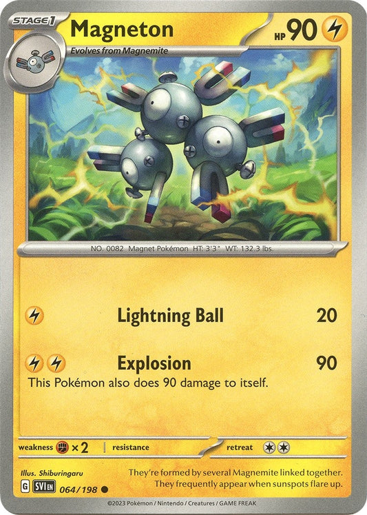 Image for Magneton (064/198) - Pokemon
