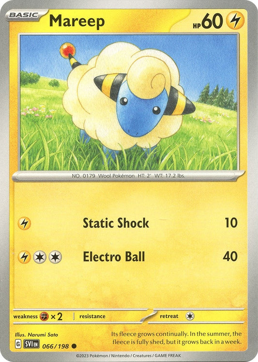 Image for Mareep (066/198) - Pokemon