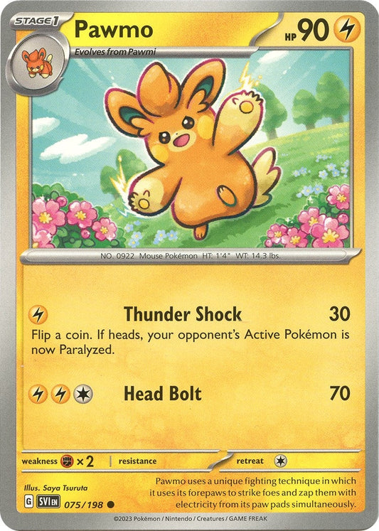 Image for Pawmo (075/198) - Pokemon