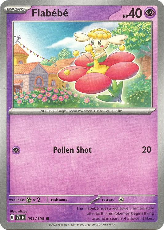 Image for Flabebe (091/198) - Pokemon